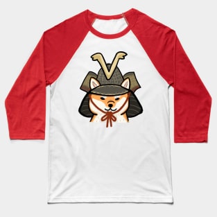 Samurai Shiba Baseball T-Shirt